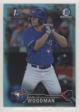 2016 Bowman Draft Chrome Draft Picks Sky Blue Refractor JB Woodman #BDC-88 04d7