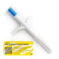 Microchip for Dogs - 1-Pack - Free Lifetime Registration - Universally Scanna...