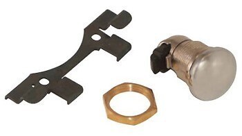 V-Factor 80686 Chrome Push Button Fuel Door Latch for 92-23 Touring
