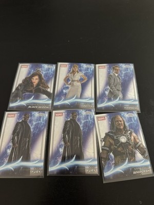 2025 Topps Chrome Marvel Iron Man 2 Phase One 6 CARD LOT!