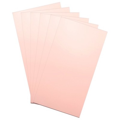 6Pcs Single Sided Copper Clad PCB Boards, FR-4 Fiberglass, 150 x 130 x 1mm