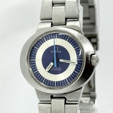 OMEGA Geneve Dynamic  Day date Silver/Blue Dial Automatic