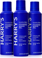 Shave Gel, Formulated with an Aloe Enriched Formula, 200Ml, Pack of 3 22.58 per litre