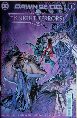 2023 DC Comics Dawn of DC Knight Terrors 1 Ivan Reis Cover A Variant