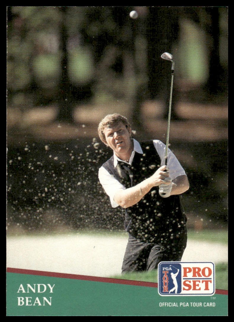 Andy Bean 1991 Pro Set PGA Tour #190