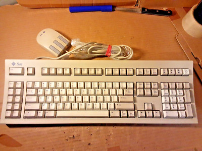 VINTAGE SUN Modell Typ 5C Tastatur + KOMPAKT 1 MAUS IM PRINSTINENZUSTAND