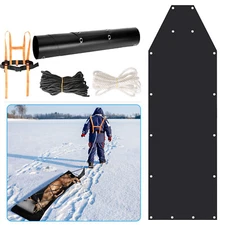 Deer Drag Sled Game Glide Elk Cart Game Hauler for Fishing Camping Firewood