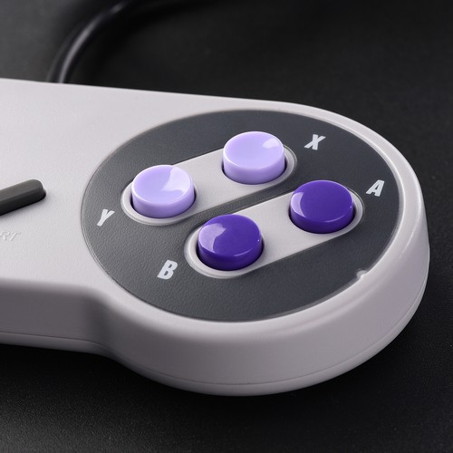 Wired Retro SNES USB Port Controller Gaming Joypad Joystick for Raspberry Pi PC - Picture 7 of 10