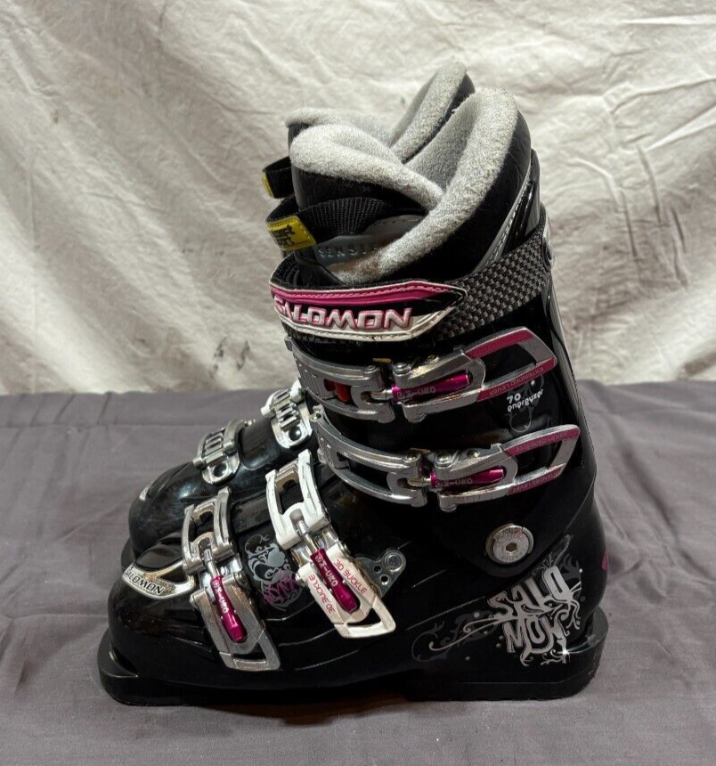 Scarponi da sci alpino Salomon MYNX Energyzer 70 fodera comfort MDP 23 US 6 OTTIMI