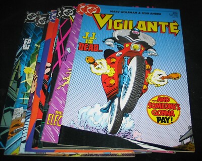 1984 DC Comics VIGILANTE #9,10,11,12,13,14,15,16,17 SET (VERY GOOD) | eBay