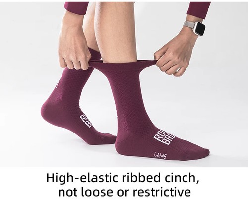 Professionelle Sportsocken, Atmungsaktive Radsocken, MTB, Rennradsocken - Bild 6 von 19