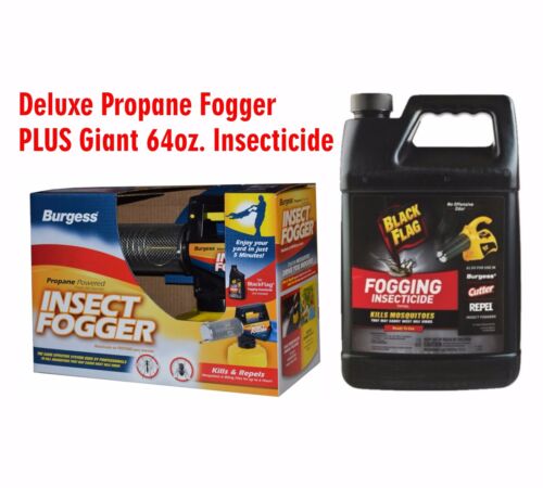 Propane Powered Mosquito / Bug / Insect Fogger Plus 64oz. Insecticide - Afbeelding 1 van 3