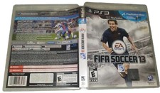 FIFA Soccer 13 Box Art Manual Only NO GAME Sony PlayStation 3, 2012