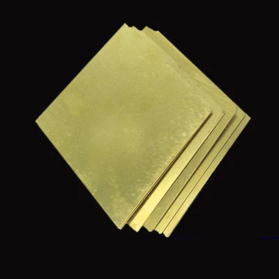 H62 Feuille de laiton de qualité Épaisseur de plaque 0,5-3mm 2"-8" FR - Photo 1/4