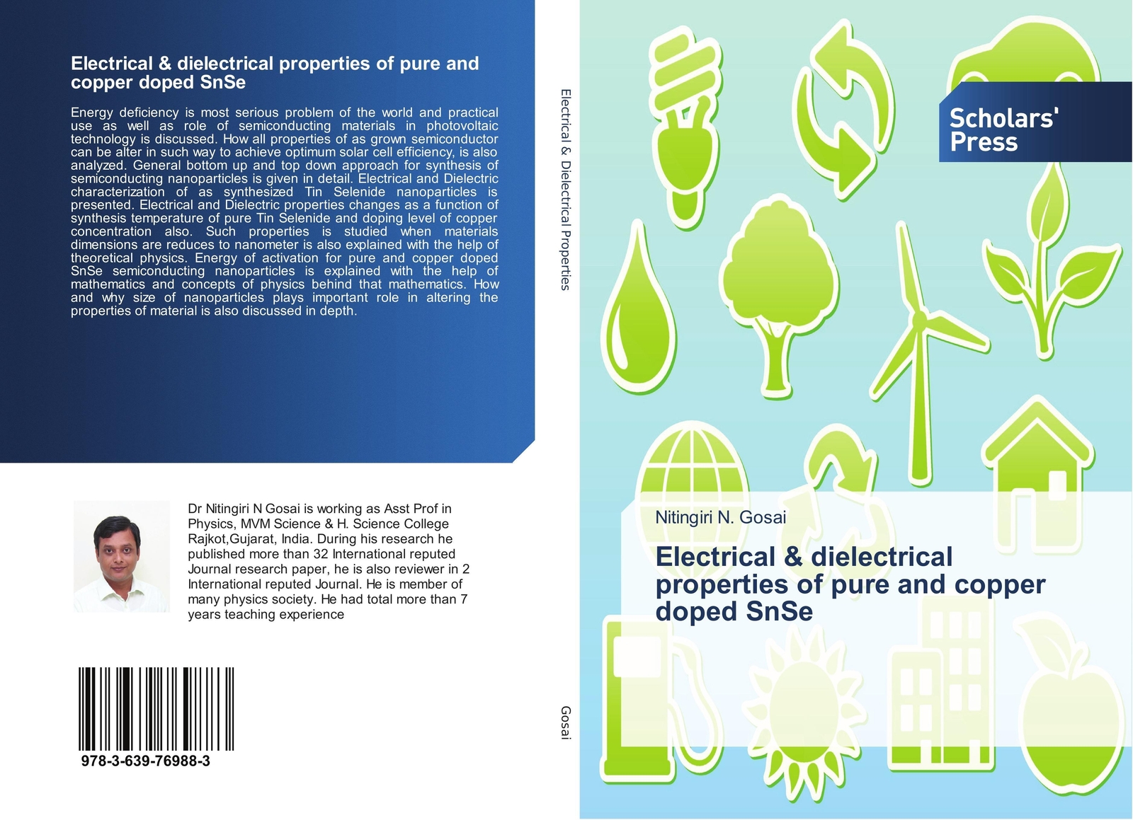 Thumbnail - Nitingiri N. Gosai | Electrical & Dielectrical Properties Of Pure And