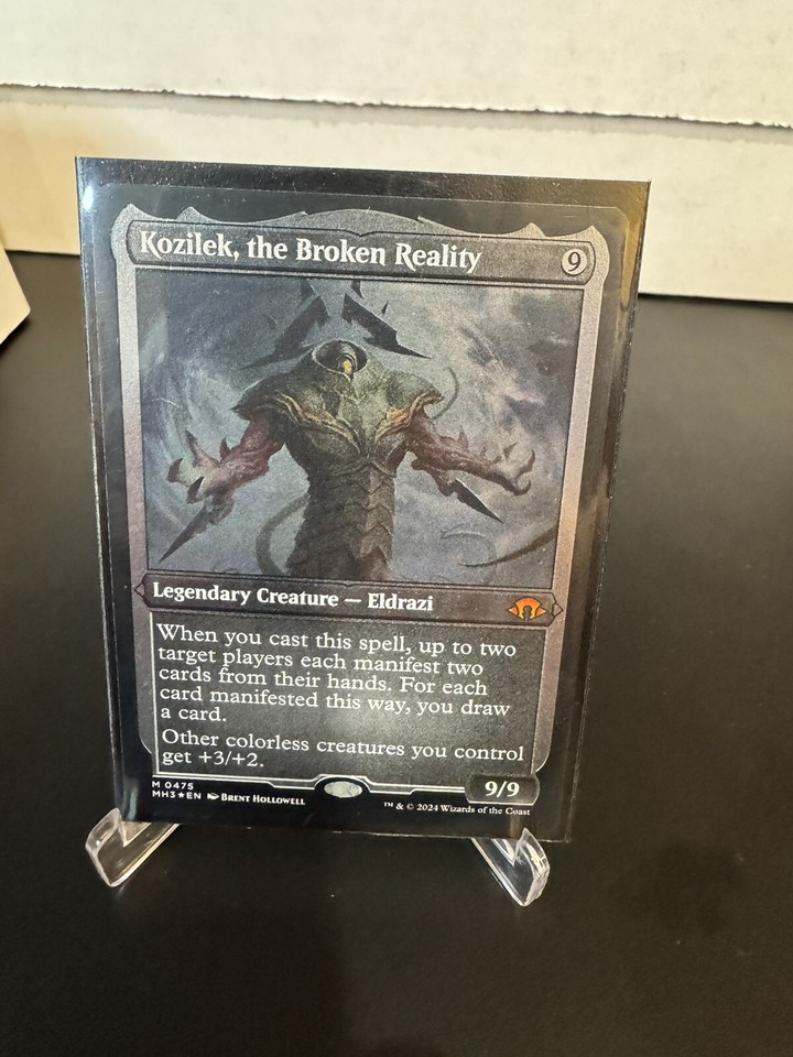 Foil Etched Kozilek, the Broken Reality Modern Horizons 3 MH3 MTG