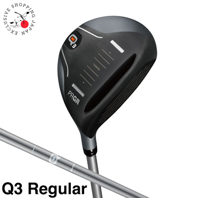 PRGR Carrys Q Utility Hybrid Fairway Wood Q3 19° R Regular Flex Graphite Shaft
