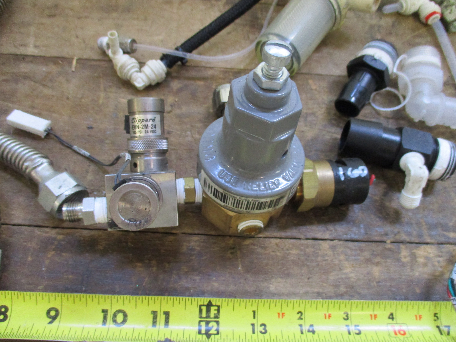 Lot of Fuelcell Genarator parts??? Valves,Regulator,Sensor's,Filter, S.S Hose's