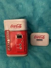 Vintage Coca Cola Vending Machine Metal Bank 6 1/2" by 3 " HAVE A COKE