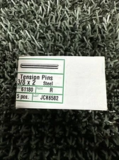 5 Pack Midwest Fastener 61198 Tension Pin, 2 in L, Steel, Plain (#72)