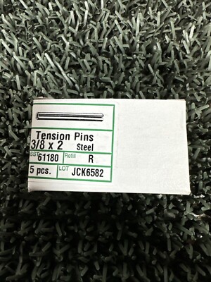 5 Pack Midwest Fastener 61198 Tension Pin, 2 in L, Steel, Plain (#72)