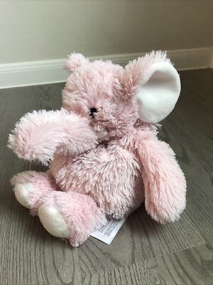 WARMIES Pink ELEPHANT Lovey 12'' Cozy Plush Microwavable Lavender Fluffy