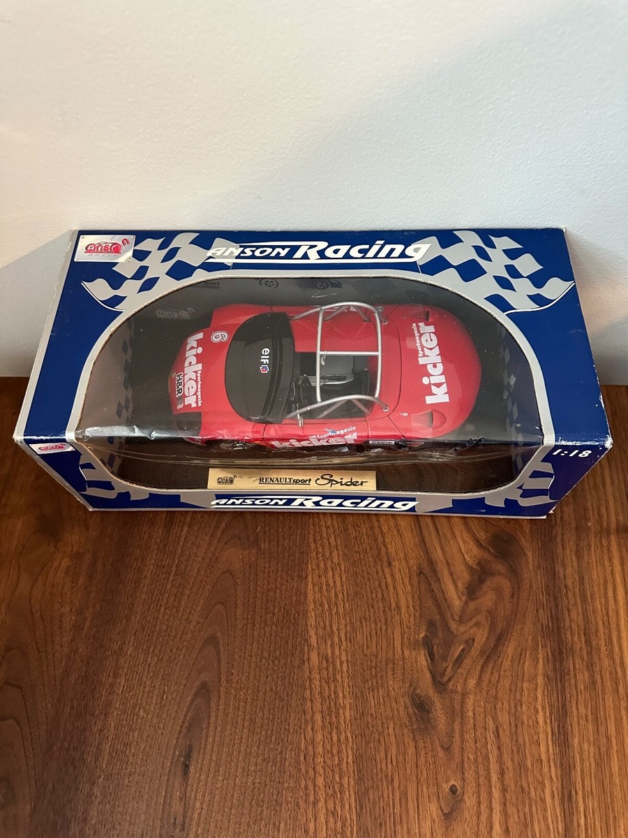 Anson Racing 1:18 Kicker Renault Sport Spider Diecast Car