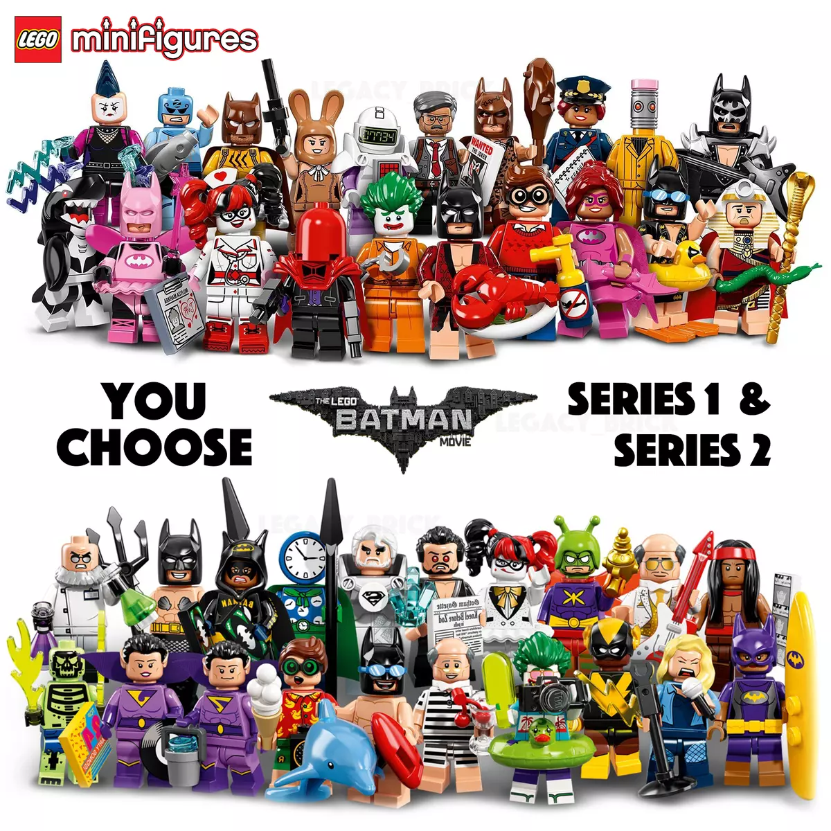 The LEGO Batman Movie Collectible Minifigures (71017) - Fa…