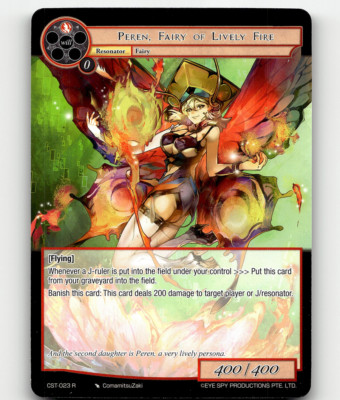 Force of Will Peren, Fairy of Lively Fire Clash of the Star Trees