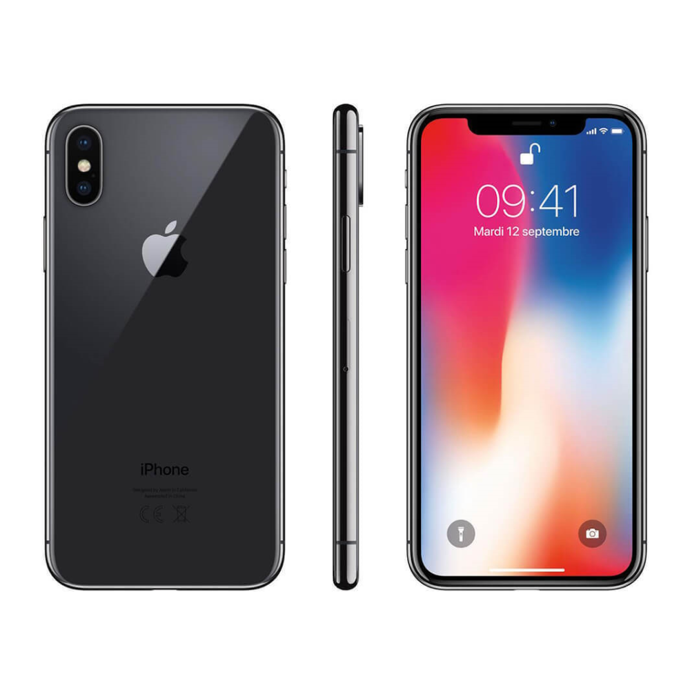 Apple iPhone X 64GB 256GB Space Gray Silver Unlocked T-Mobile Mint