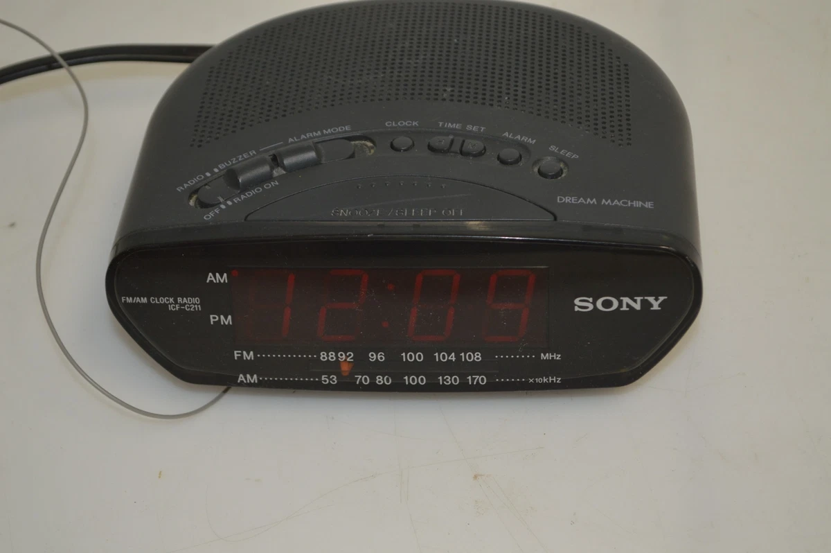Sony Dream Machine ICF-C211 Radio Despertador FM/AM (KJG50)