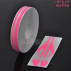1/12" & 1/6" Hot Pink Pinstriping Pin Stripe DIY Line Vinyl Tape Decal Sticker
