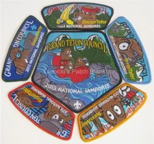 Grand Teton Council 2013 National Jamboree JSP Contingent Set Mint Condition