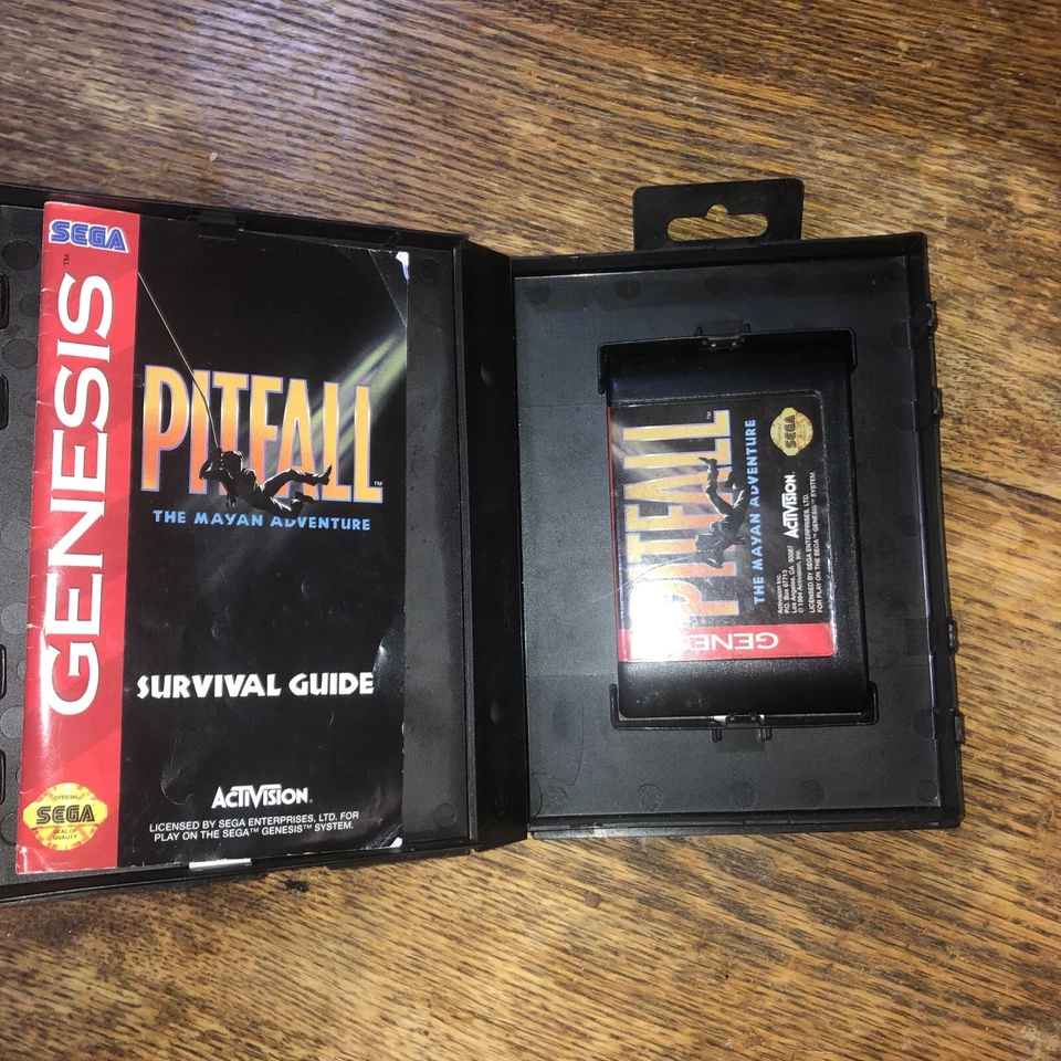 Pitfall: The Mayan Adventure Sega Genesis 1994 CIB Complete - Image 2 of 4