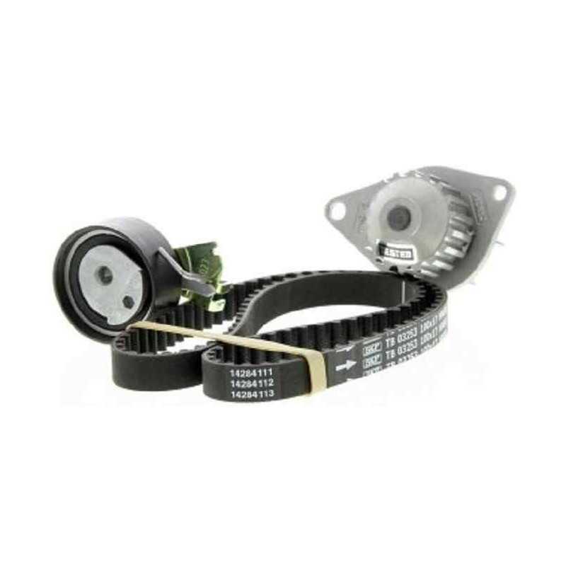 Kit distribution et pompe à eau contre la surchauffe moteur de Citroën C3 et C2