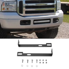 22'' Straight Light Bar Lower Grill Mounts For F250 F350 F450 Super Duty 99-07