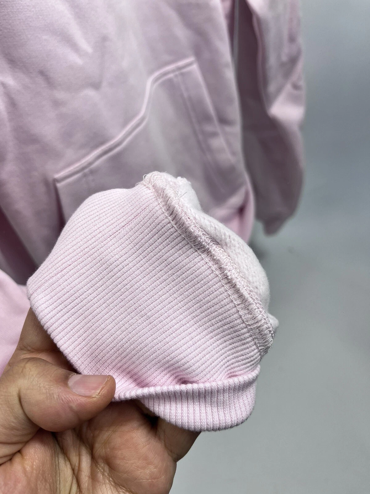 FELPA CON CAPPUCCIO DIOR ROSA CD COTONE TAGLIA: M REP £890