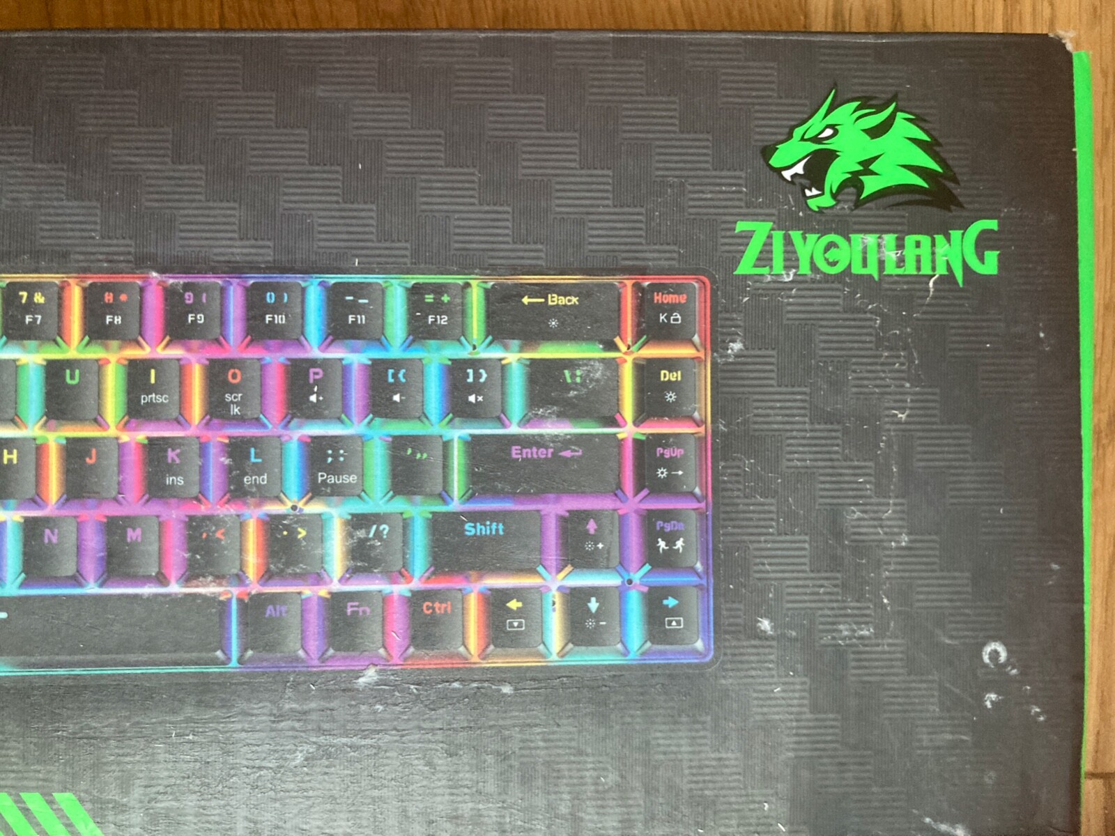 68 Keys T8 RGB Backlight Mechanical Gaming Compact Mini Keyboard  