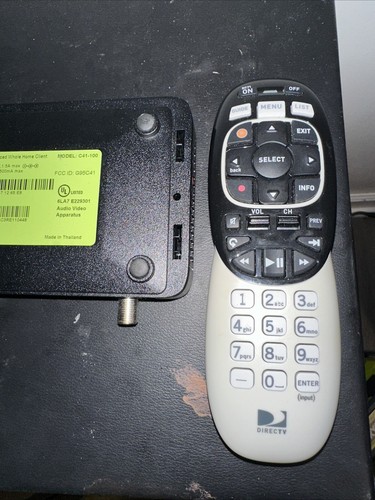Direct TV C41-100 Genie Mini with Power Supply Cable Box Receiver And Remote!! - Picture 6 of 6