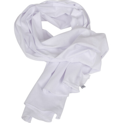 Build Your Brand Jersey Scarf Schal 40x 190cm Basic Uni Baumwolle Viskose leicht