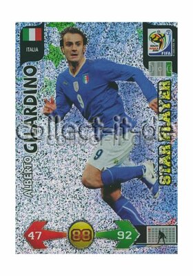 Adrenalyn WM World Cup 2010 - 214 - Alberto Gilardino - Italien - Star Player