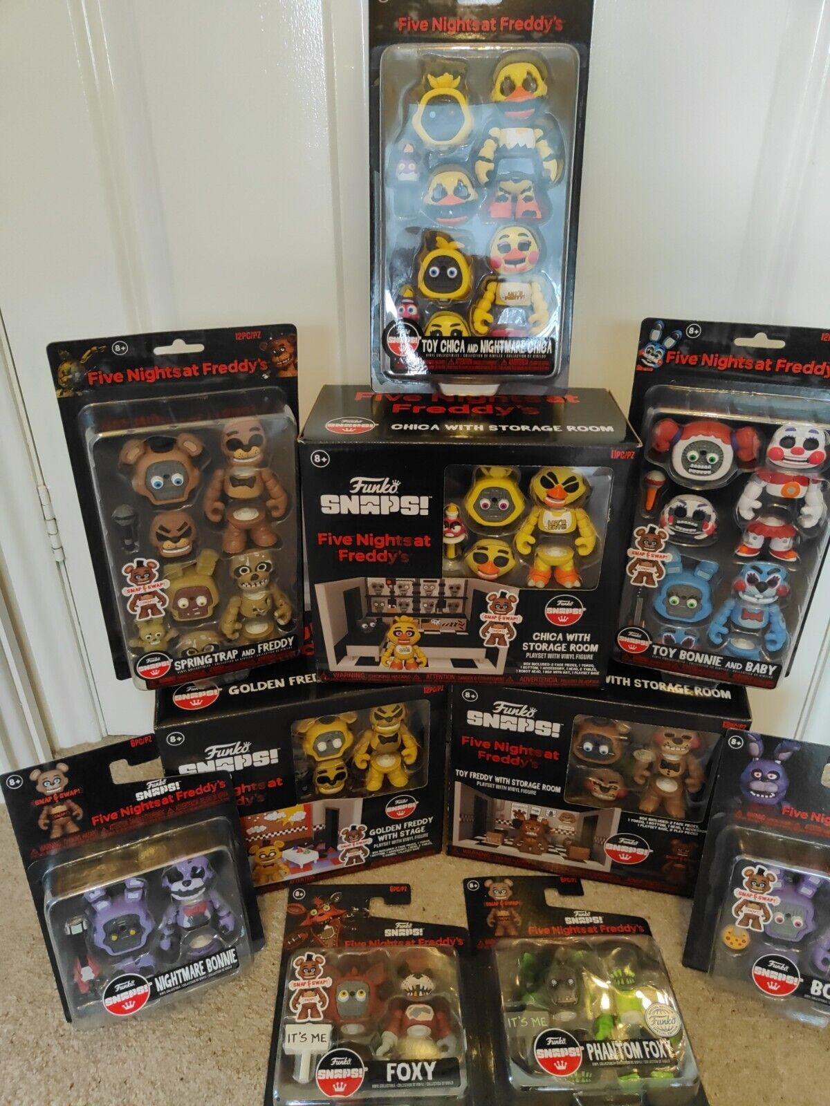 Funko FNAF Snap: Five Nights at Freddy's - Springtrap and Freddy for sale  online