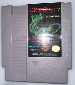 NES Wizardry: Proving Grounds of the Mad Overlord Nintendo 1990 No Manual