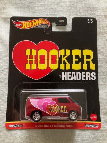 Hot Wheels - 2021 Speed Shop Garage - Hooker Headers Custom '77 Dodge Van