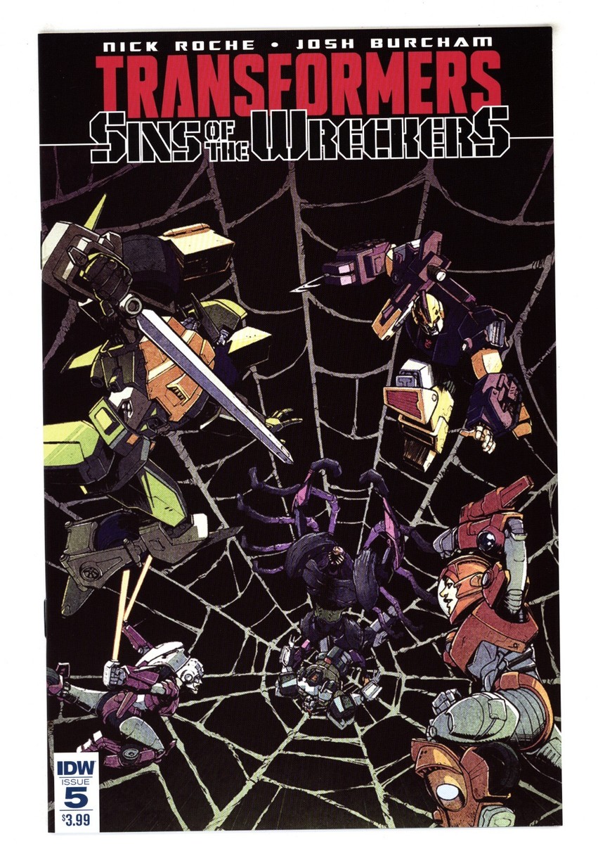 Transformers: Sins of the Wreckers アメコミ The Transformers: Sins of the Wreckers #5 Regular Cover-Nick Roche