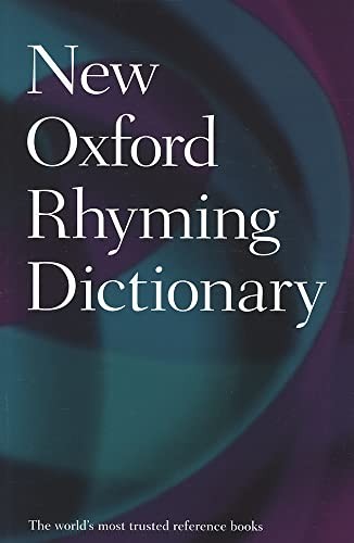 New Oxford Rhyming Dictionary by Oxford Oxford Languages (2012, Hardcover)