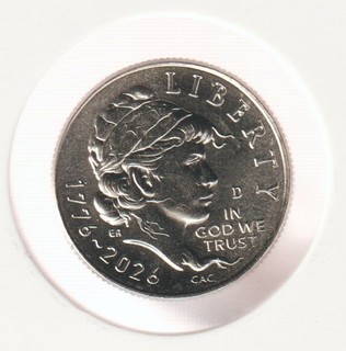 1776 2026 D Emerging Liberty Dime Rare US Mint Coin BU UNC USA 🔥Only Year Issue