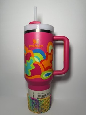 Stanley X Academy Exclusive TROPICAL WAVE 40oz Adventure Quencher Tumbler + Boot