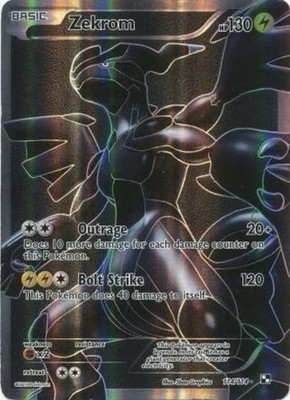 Zekrom full art 114 ゼクロム 英語版フルアート Zekrom 114/114