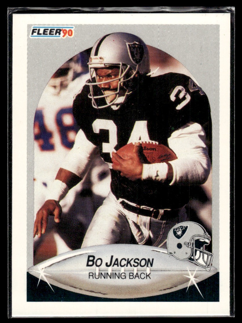 1990 Fleer Bo Jackson Los Angeles Raiders #256